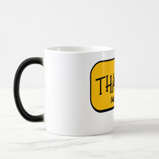 Magic Cute Funny Yellow Thank You Mug