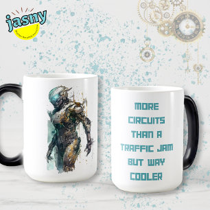 Magic Cyberpunk Robot Mug