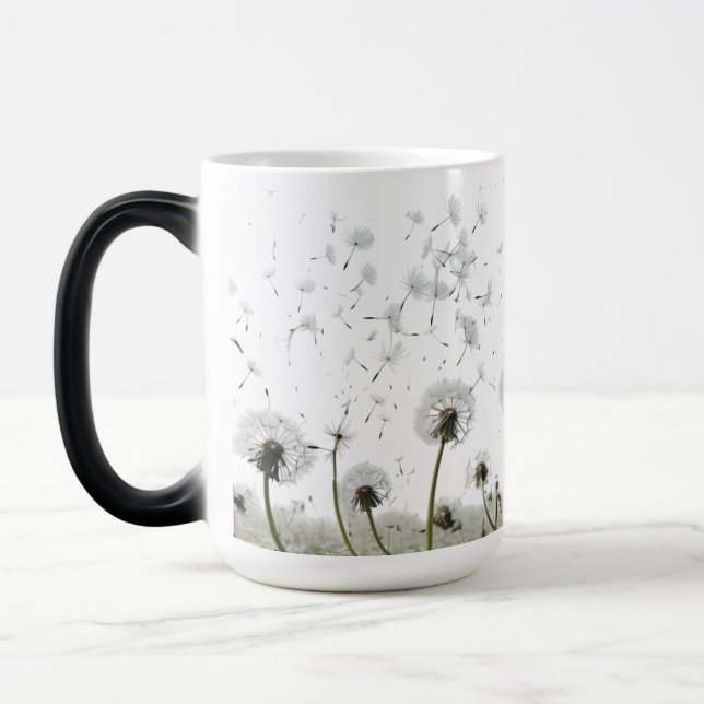 Magic Dandelion Dreams - Morphing Mug 15 oz (Gauche)