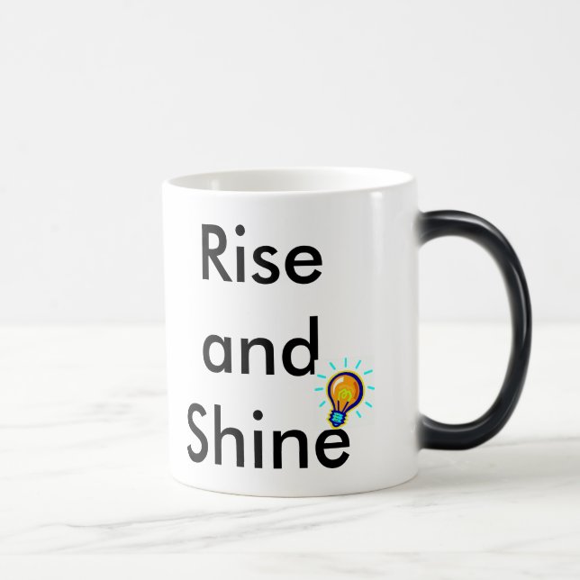 Magic "De belles citations sur la vie" Café Mug (Droite)
