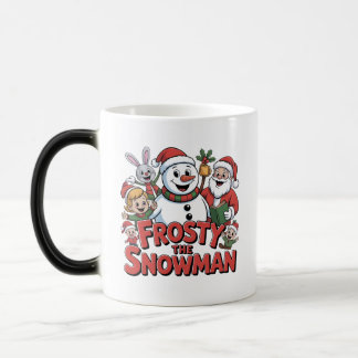 Magic dessin de mug de frosty le bonhomme de neige
