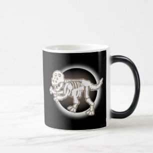 Magic Dinosaur Skeleton Mug