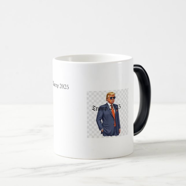 Magic Donlad Trump pic Mug (Devant droit)