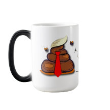 Drôle Faux Poop Emoji Dessin Politique Mug
