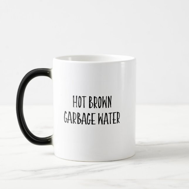 Magic Eau Brown chaude / Pigeon Sweat Tea Mug (Gauche)