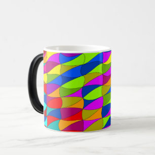 Magic Flowerpower consed pattern coffee mug