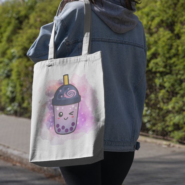 Magic Galaxy Boba Tea | Sac fourre-tout personnali (Créateur téléchargé)