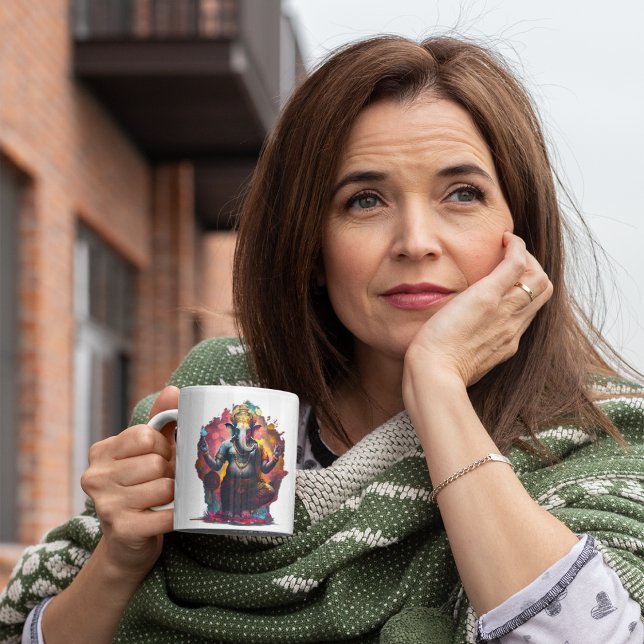 Magic Ganesh Hindu Mug (Créateur téléchargé)