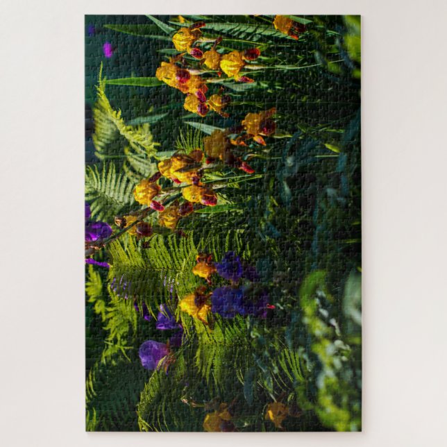 Magic Garden Nature Fleurs Fern Puzzle (Vertical)