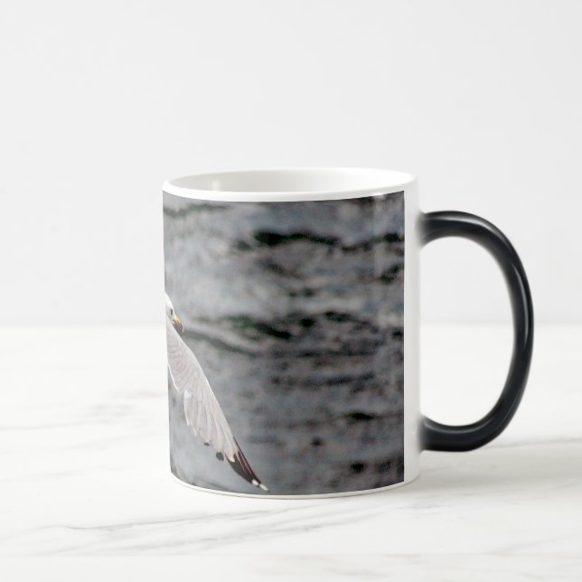 Magic Glide Black/White 11 oz Morphing Mug (Droite)