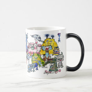 Magic Gratitude Drôle Cartoon Monster Morpher Mug