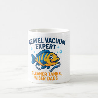 Magic Gravel Vacuum Expert - Funny Fishkeeper Coffee Mug