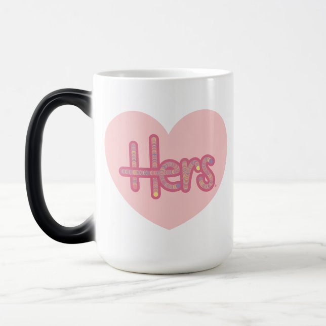 Magic Hers Heart Mug (Gauche)