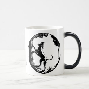 Magic Hound Chien Mug Chasse Chien Art Café Coupe