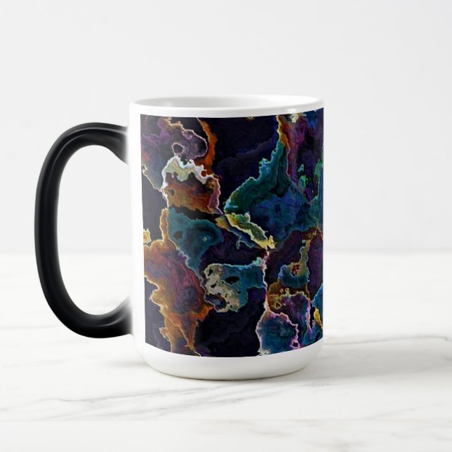 Magic Huile Slick Café Mug (Gauche)
