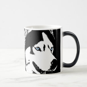 Magic Husky Mug Coffee Cool Sibérien Husky Cup