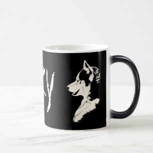 Magic Husky Mug Coffee Cool Sibérien Husky Cup