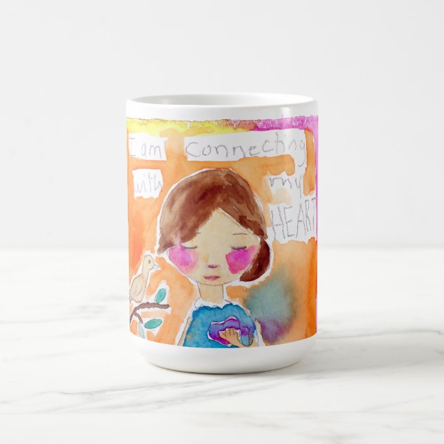 Magic HWJ Connexion Coeur Mug (Centre)