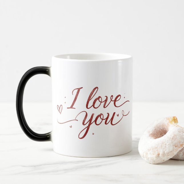 Magic I Love You Mom Mug - Cadeau de fête des mères (Avec donut)