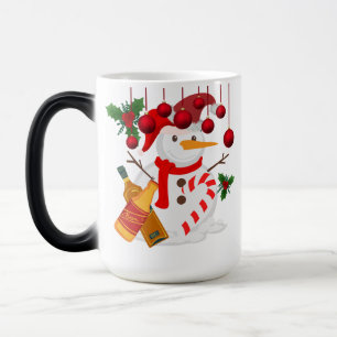Magic Igloo Avec Bière - Drôle cadeau de Mug de Noël