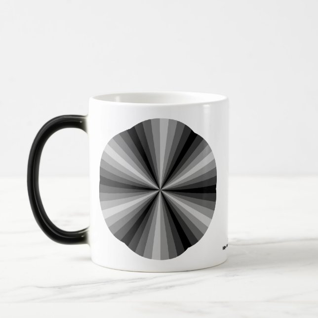 Magic Illusion optique Mug noir (Gauche)