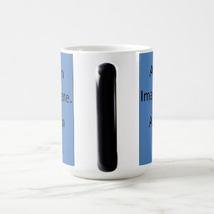 Magic Image/Texte De Mug Customisé Apparaît Lorsqu'Il 