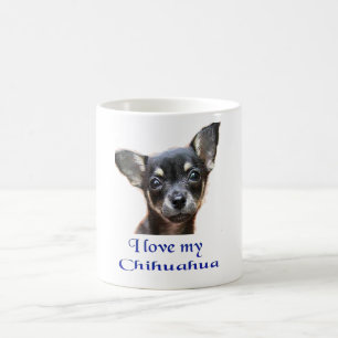 Magic J'aime ma chihuahua Mug magique