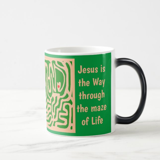 Magic Jésus est le chemin de la Mug (Droite)