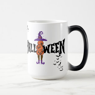 Magic Jolie Halloween Citrouilles rire Mug