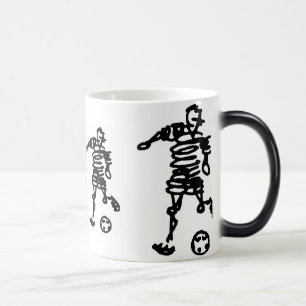Magic Joueur de football Morpher Mug