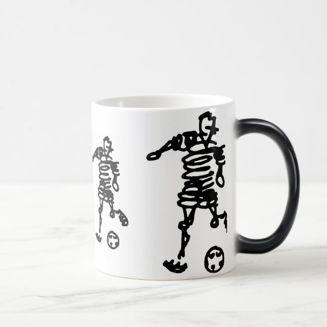Magic Joueur de football Morpher Mug (Droite)