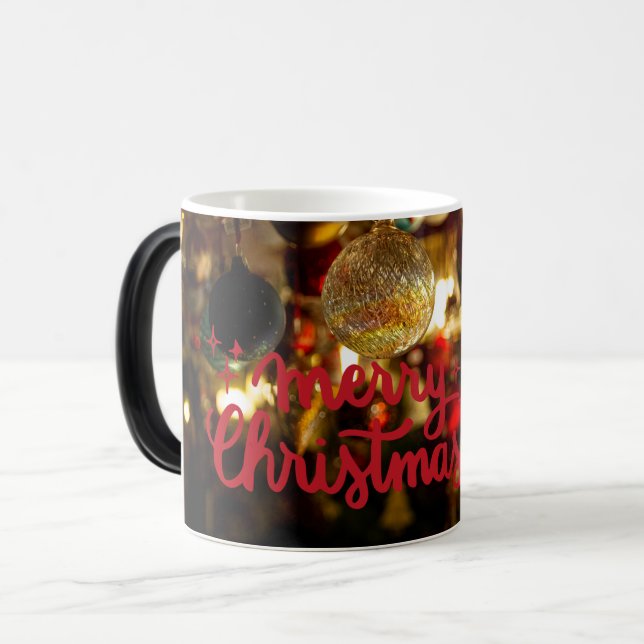 Magic Joyeux Noël magique Mug (Devant gauche)