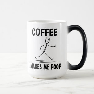 Magic Le Café Me Fait Frouiller, FUNNY Coffee Mug