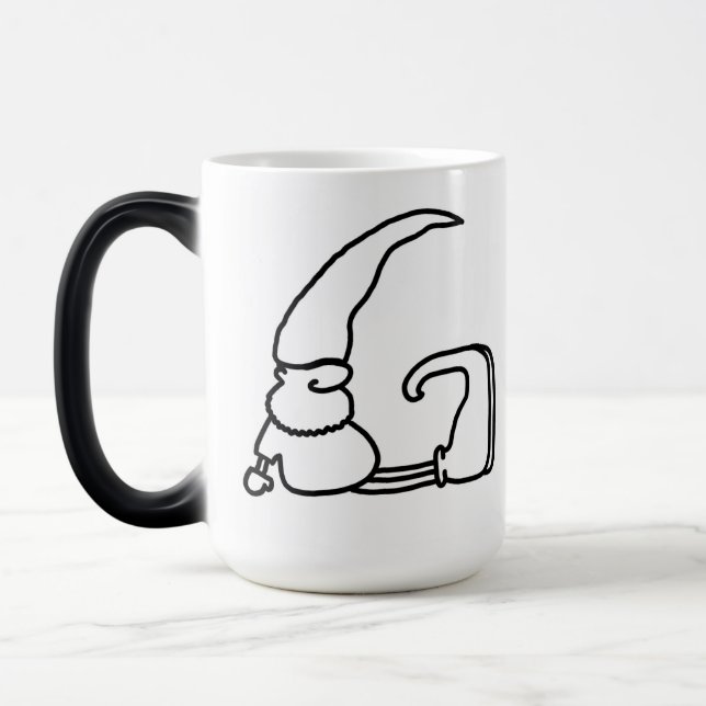 Magic Lettre Gnome "G" Mug de Morphage (Gauche)