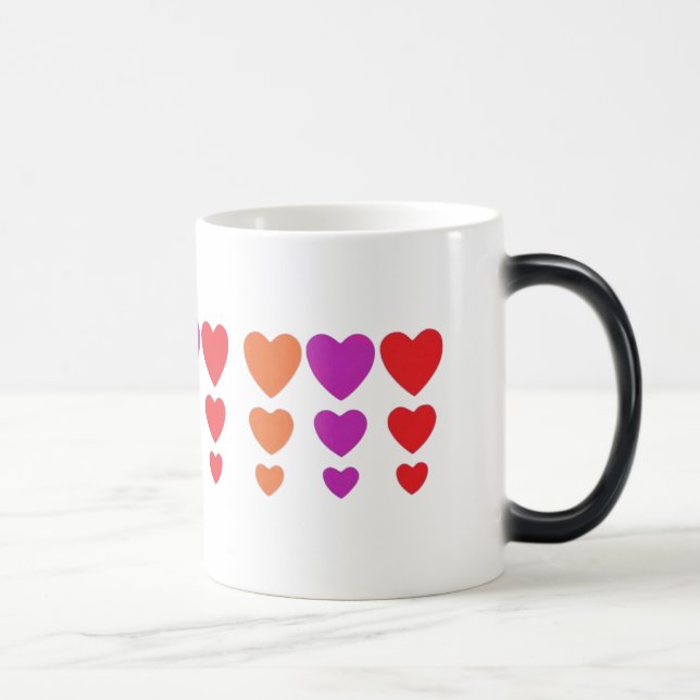 Magic Love Hearts Mug (Droite)