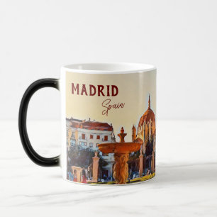 Magic Madrid Espagne Tourisme paysage souvenir Café Mug