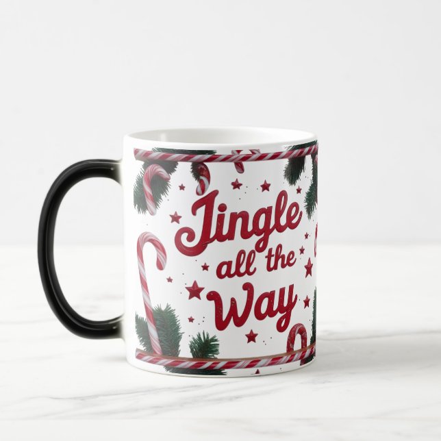 Magic Magique "Jingle All Way" Couleur Morpher Mug | (Gauche)