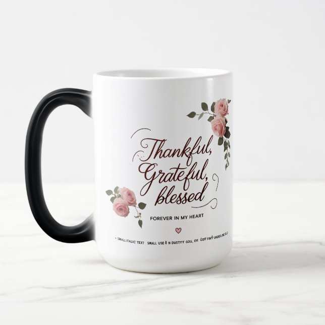 Magic Maman - Script simple et élégant | Mug magique 15o (Gauche)