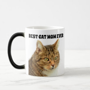 MAGIC MEILLEUR CAFÉ CHAT MOM JAMAIS PERSONNALISÉ MUG