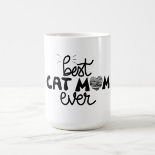 Magic Meilleur chat Maman Mug magique