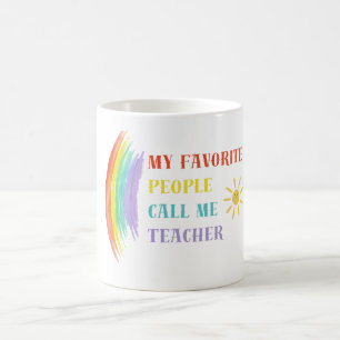 Magic Mes Gens Préférés M'Appelent Mug Enseignant   Mini