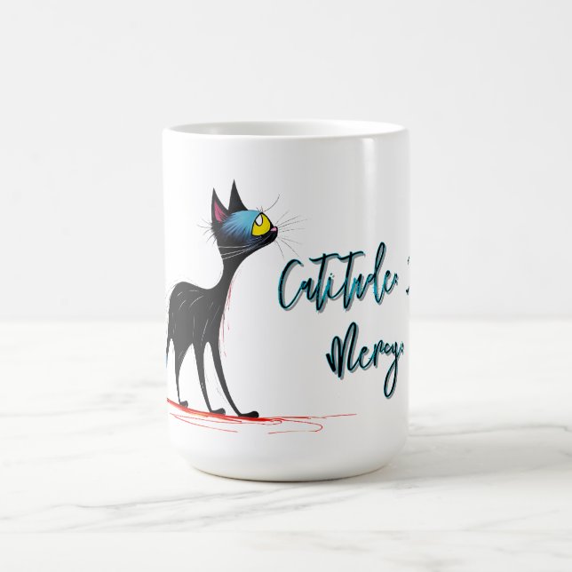 Magic Missy Miss Mug — 100% Catitude, 0% Mercy (Centre)