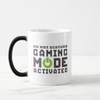 Mode Jeu Activé Gamers et Geek Funny Mug