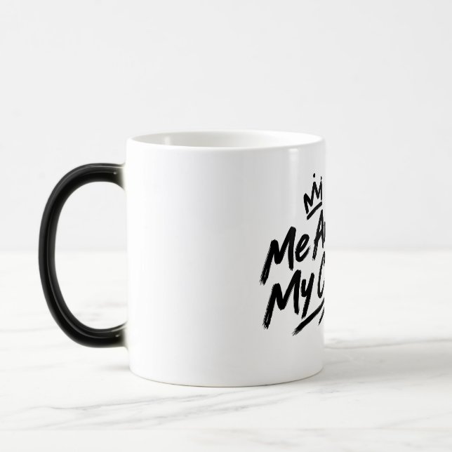 Magic Moi et mon café - Mug pour amateur de café (Gauche)