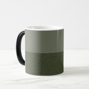 Magic Moitié Matte, mi-bruit Moss Green Mug - Personnali