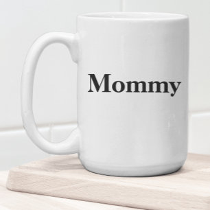 Magic Mommy Typographie Drôle Nouvelle maman Café Mug