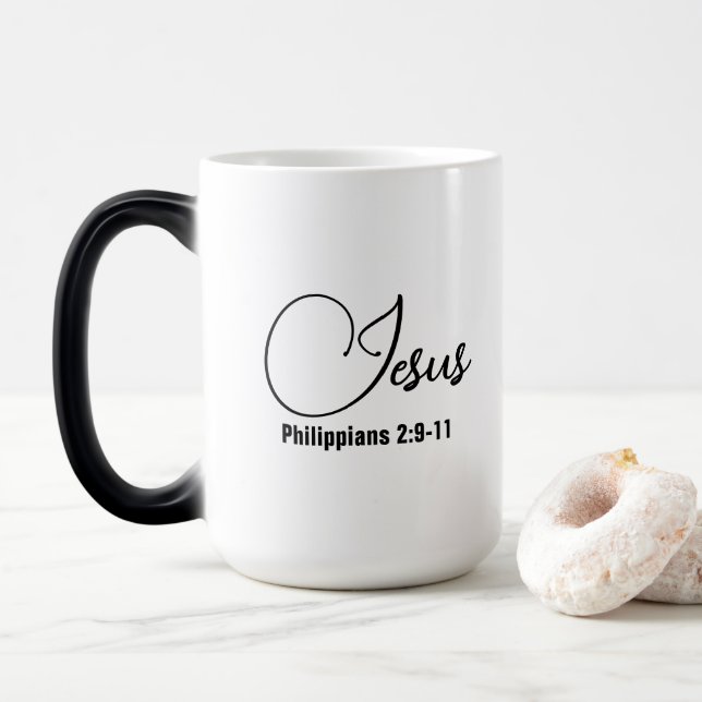 Magic Mon Coeur Appartient À Jésus Mug (Avec donut)