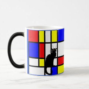 Magic Mondrian - Composition II - Mug Art en changement