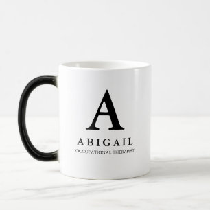 Magic Monogramme ergothérapie simple Mug classique