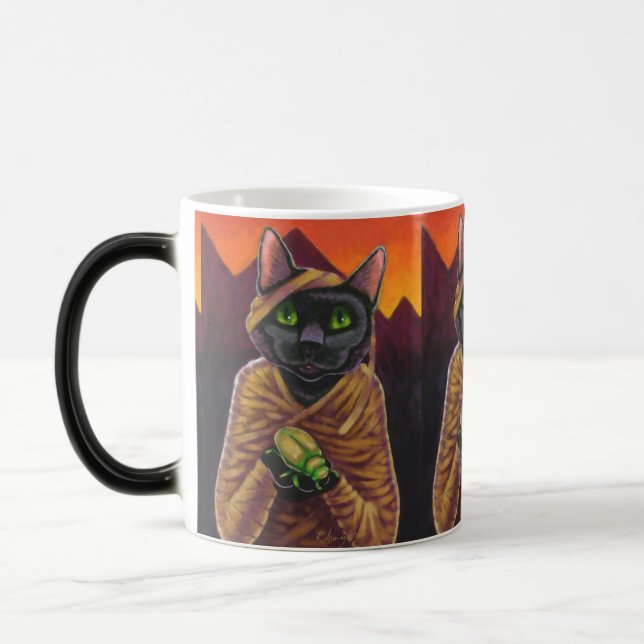 Magic Morpher Vampire Chat Mug (Gauche)